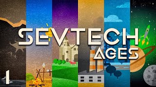 Sevtech Ages of the sky 2 Пытаемся выжить [upl. by Rasure]