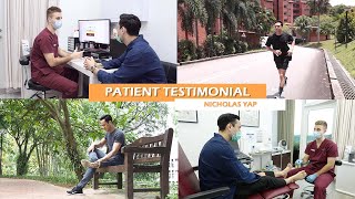 Seeking Podiatric Care for Plantar Warts  Nicolas Yap Patient Testimonial [upl. by Louisette]