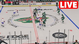 NHL LIVE🔴 Montreal Canadiens vs Minnesota Wild  14th November 2024  NHL Full Match  NHL 25 [upl. by Sanbo]