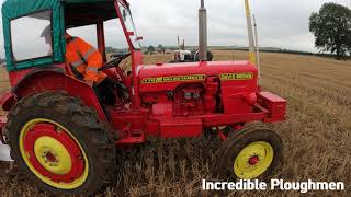 1965 David Brown 770 Selectamatic 24 Litre 3Cyl Diesel Tractor 36 HP with Plough [upl. by Dragelin624]