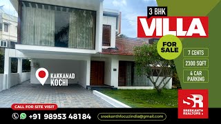 Amazing 3BHK Villa for Sale at Kakkanad Kochi  Kochi Real Estate [upl. by Damita291]