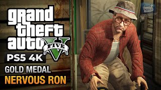 GTA 5  Mission gtav  Nervous Ron Gold Medal Guide  30 60fps [upl. by Olwen]