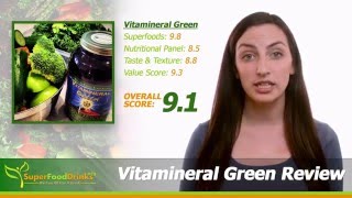 Health Force Vitamineral Greens Superfood Review  SuperFoodDrinksorg [upl. by Nwahsal]