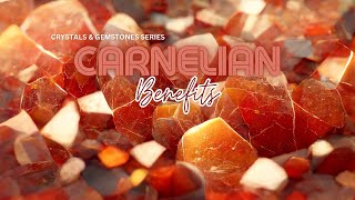 CARNELIAN STONE The stone for creative power [upl. by Fiora624]