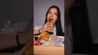 Epic Taco Bell Mukbang  Burrito amp Tacos Feast  Crunchy amp Cheesy Taco shorts asmr mukbang [upl. by Qifahs]