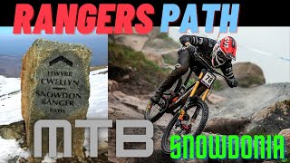 SNOWDON RANGERS PATH  MTB DESCENT  video resolution 108060 [upl. by Michaeu]