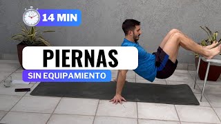 14 MIN RUTINA DE CALISTENIA PARA PIERNAS  En Casa Sin Equipamiento [upl. by Male]