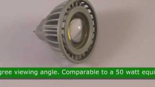 95832 MR16 5 Watt LED Light 12 Volt ACDC [upl. by Pansie]