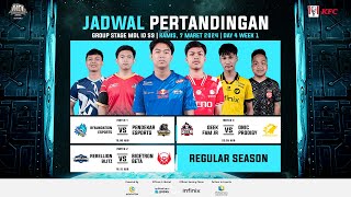 🔴LIVE  MDL ID S9  Regular Season  Hari 4 Minggu 1 [upl. by Tsirhc78]