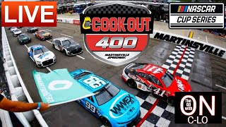 🔴Cook Out 400 at Martinsville Speedway Live Nascar Cup Series Live Race Audio amp Leaderboard [upl. by Ecidna]