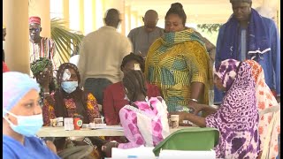 Sénégal des patients atteints de la cataracte opérés gratuitement [upl. by Isied]