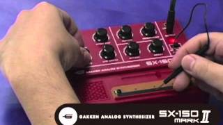 Analog Synthesizer SX150 MARKII PV 大人の科学 [upl. by Oriaj38]