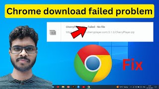 How to Fix Download Failed issue in Google chrome  Fix chrome issue [upl. by Eyssej]