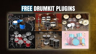 6 Free Drum Plugins For Realistic Drum Sounds [upl. by Fitton]