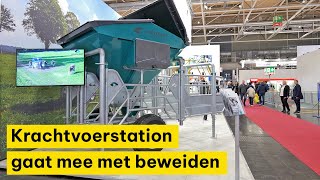 Krachtvoer in de wei bijvoeren met mobiele krachtvoerbox [upl. by Johnna761]