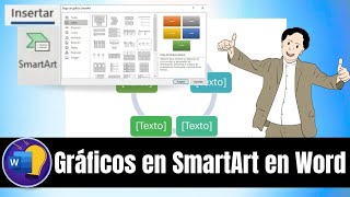 GRAFICOS EN SMARTART EN WORD [upl. by Naibaf]