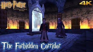 Harry Potter And The Philosophers Stone PC The Forbidden Corridor 4K [upl. by Jeritah]