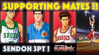 Supporting Mates  Sendoh 3 Pointer  Slam Dunk Mobile [upl. by Lagas]