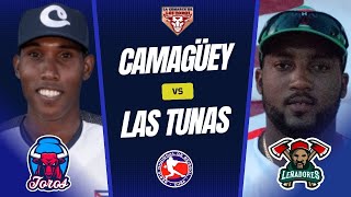 Camagüey vs Las Tunas 2do juego Serie Nacional 63 [upl. by Oleta]