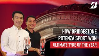 Bridgestone POTENZA Sport wins Ultimate Tyre of the Year 2022 Award [upl. by Yennej]