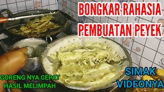 Rahasia membuat peyek yg lengkap dan pasti berhasil [upl. by Vincenta]