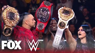 RTruth thinks he’s back in Judgment Day ruins Rhea Ripley amp Damian Priest title celebrations [upl. by Adelaja]