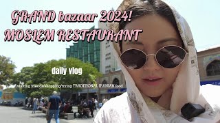 Tehran Grand BazaarMoslem Restaurant 2024 TACHIN FOOD TOUR [upl. by Melnick]