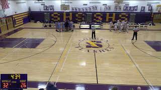 Sayville High School vs Rocky Point High School Mens Varsity Basketball [upl. by Annua]