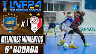 Melhores Momentos Pato X Joinville  6ª Rodada  LNF 2024 04052024 [upl. by Olcott]