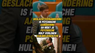 GESLACHTSVERANDERING IS PSYCHISCHE AANDOENING EN MOET JE PSYCHISCHE HULP VERLENEN vanmeijeren fvd [upl. by Jesh]