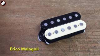 Humbucker c pólos em Alnico [upl. by Frey]