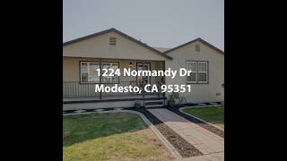 1224 Normandy Dr Modesto CA 95351  3 Bedroom Home For Sale [upl. by Cirde]