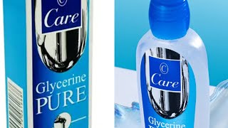 care glycerine pure24hour moisturisingglowing skinpimple remove [upl. by Darnall186]