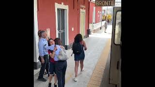 Catania a bordo dell’ultima littorina FCE dalla stazione Catania Borgo fino a Randazzo [upl. by Kasevich]