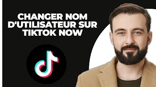 Comment changer de nom dutilisateur sur TikTok Now [upl. by Rowell]