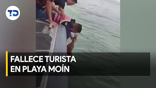 Turista muere ahogado en playa Moín de Limón rescataron a otros 3 extranjeros [upl. by Michaela277]