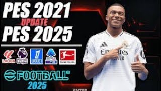 pes 2021 patch terbaru 20242025 dari SP life real face full download [upl. by Zetram]