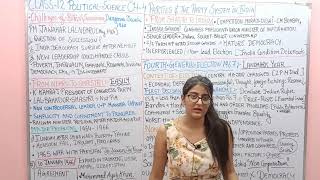 CH4 PARTIES AND PARTY SYSTEM IN INDIA CLASS 12 POLITICAL SCIENCE PART1 [upl. by Dotti]