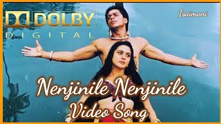 Nenjinile Nenjinile  DOLBY  HD video song 🔊 [upl. by Romeo]