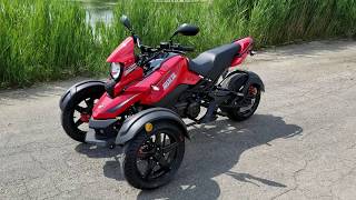 200cc Tryker Trike Scooter Motorcycle For Sale From SaferWholesalecom [upl. by Htederem]