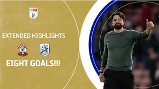 EIGHT GOAL THRILLER  Southampton v Huddersfield Town extended highlights [upl. by Turnbull]