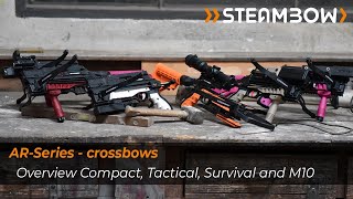 Steambow  AR6 CompactTacticalSurvival and M10 Tactical [upl. by Zetta]