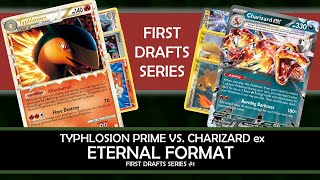 Eternal Monday Typhlosion vs Charizard ex First Draft Monday [upl. by Necyrb438]