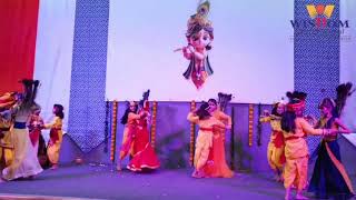 Krishna Janmashtami 2024 Celebrations at Wisdom World School Shikarpur [upl. by Kendall]