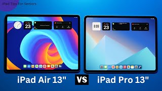 New 13quot iPad Air vs New 13quot iPad Pro [upl. by Eelaras594]