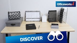 Discover the range of monochrome Otto Desk Accessories at Officeworks [upl. by Zahavi]