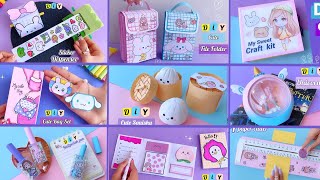 easy paper craft idea  handmade paper craft  school hacks  how to make paper craft [upl. by Latea]