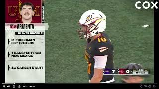 James Madison vs ULM Football 2024 Full Game [upl. by Kerat]