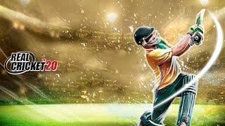 I played real cricket 20 game 🎮 [upl. by Eeluj]