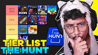 TIER LIST dos JOGOS MAIS FACIL da THE HUNT do ROBLOX VEJA ESSE VIDEO [upl. by Analle]